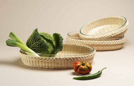 Camelia-cestino-ovale-pirofila-midollino-pirex-3misure Camelia-cestino-ovale-pirofila-midollino-pirex-3misure