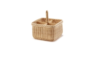 Margherita wicker cutlery basket